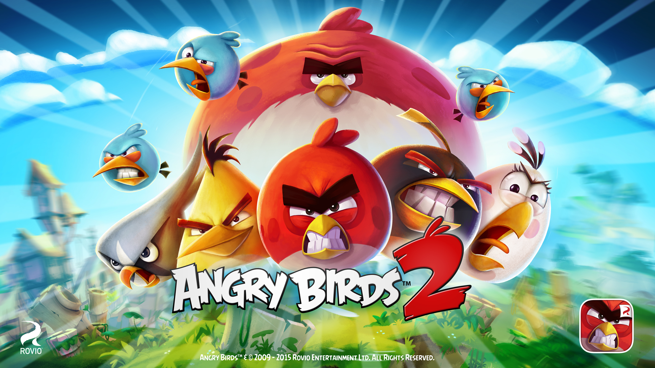アングリーバード 2 (Angry Birds 2)の公式紹介画面