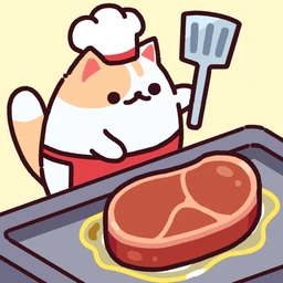 ねこのキッチン: かわいい料理ゲームのゲームアイコン