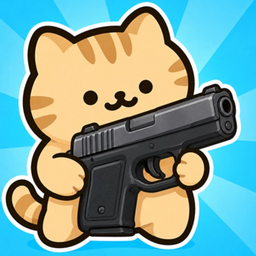 にゃんこ銃士：放置育成RPGのゲームアイコン