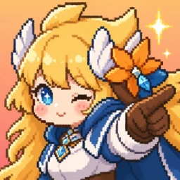 ピクセル放置RPG：俺の絵だけ解像度がおかしい（ピク放置）のゲームアイコン