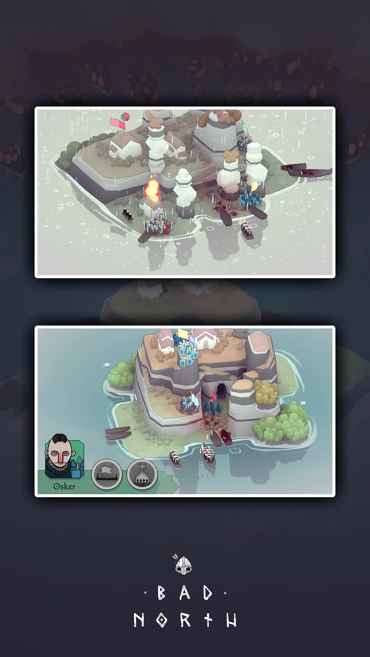 Bad North：公式掲載の紹介画像1