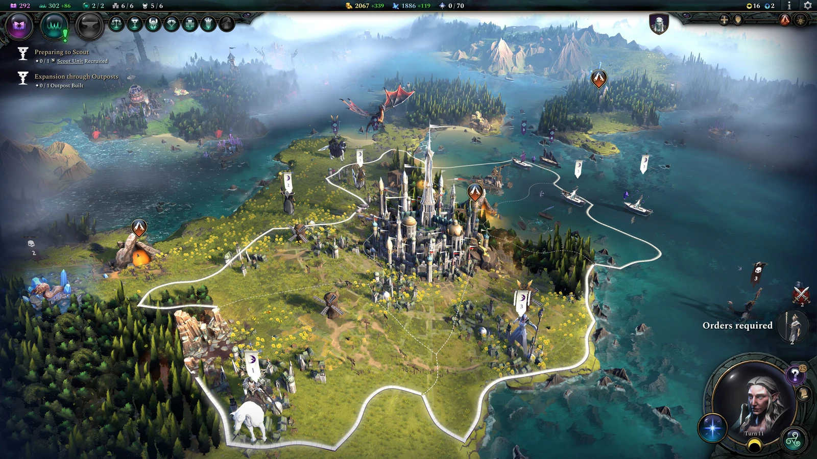 Age of Wonders 4：公式掲載の紹介画像