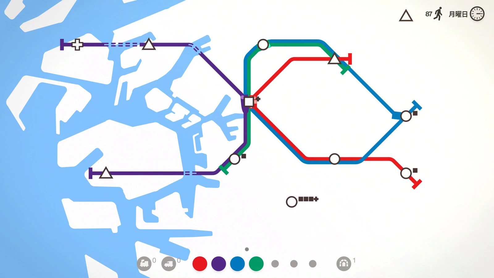 Mini Metro：公式掲載の紹介画像