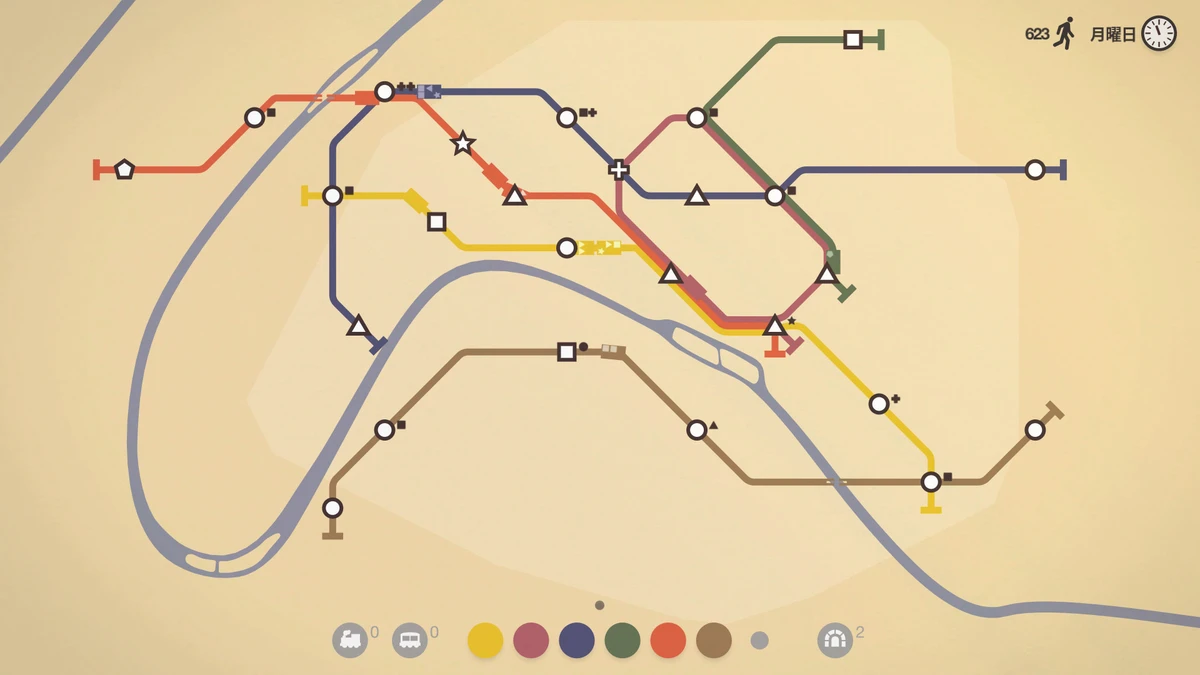 Mini Metro：公式掲載の紹介画像2