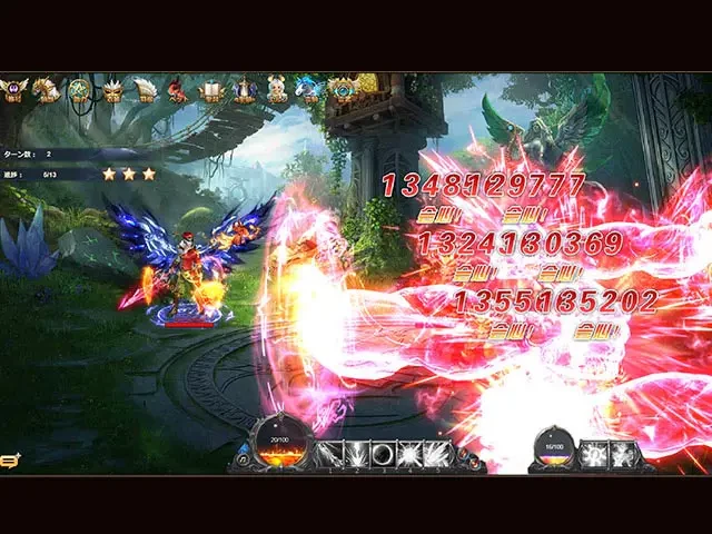 騎士と翼のフロンティア：公式掲載の紹介画像
