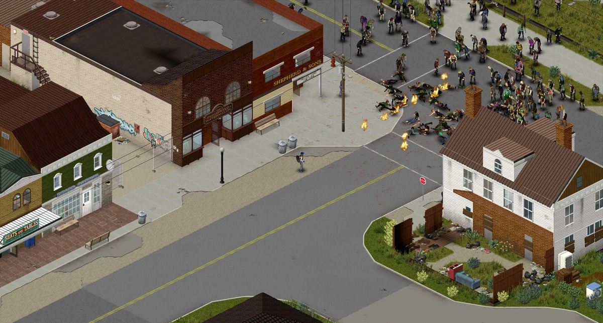 Project Zomboid：公式掲載の紹介画像1