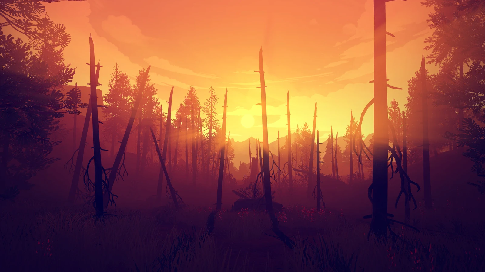 Firewatch：公式掲載の紹介画像