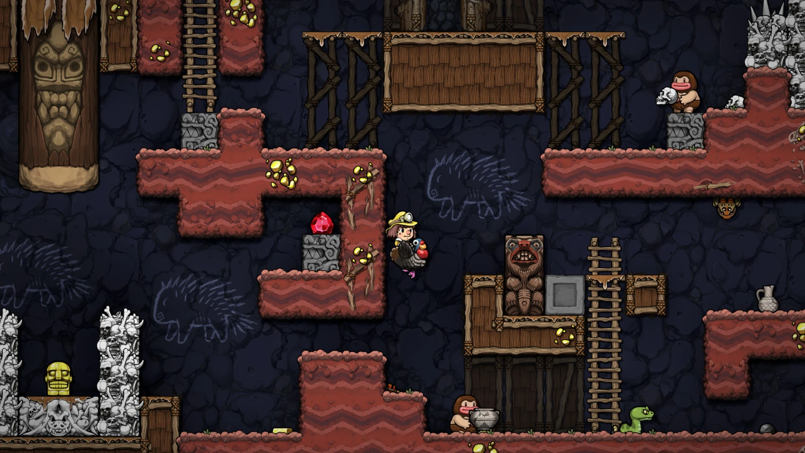 Spelunky 2：公式掲載の紹介画像