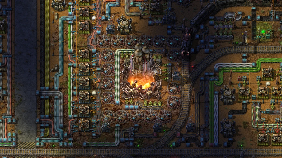 Factorio：公式掲載の紹介画像1
