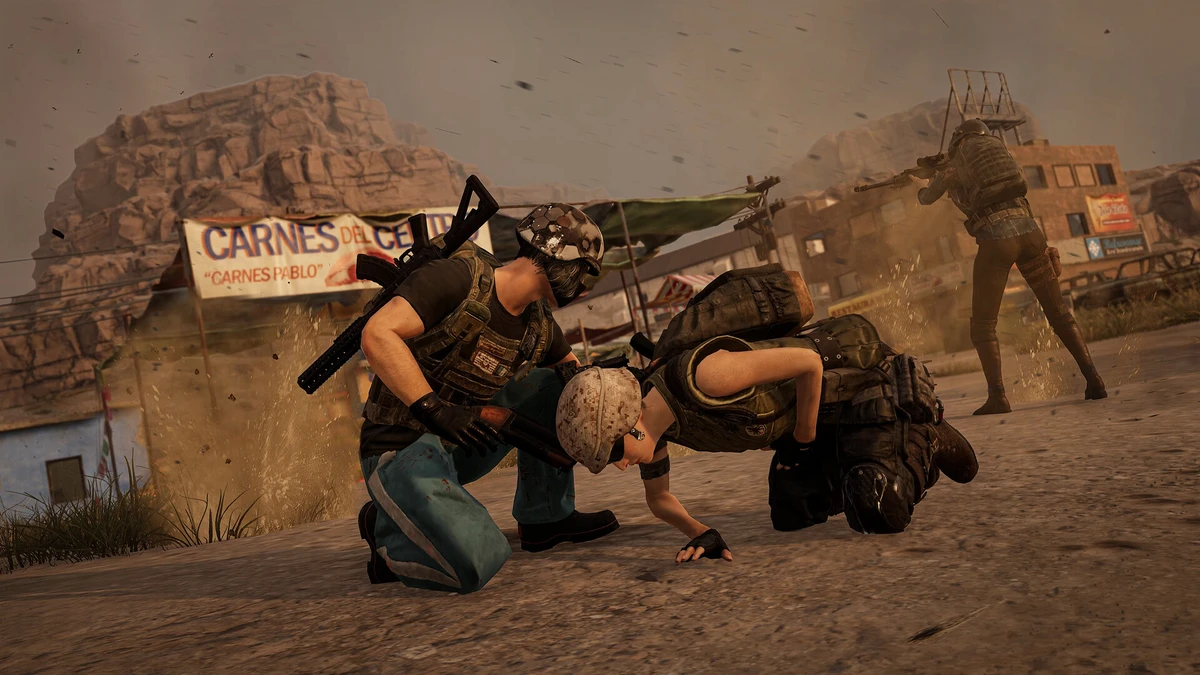 PUBG: BATTLEGROUNDS：公式掲載の紹介画像1