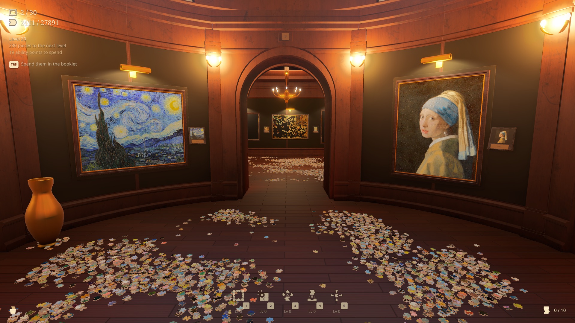 Piecework: The Jigsaw Museumの公式配布画像。