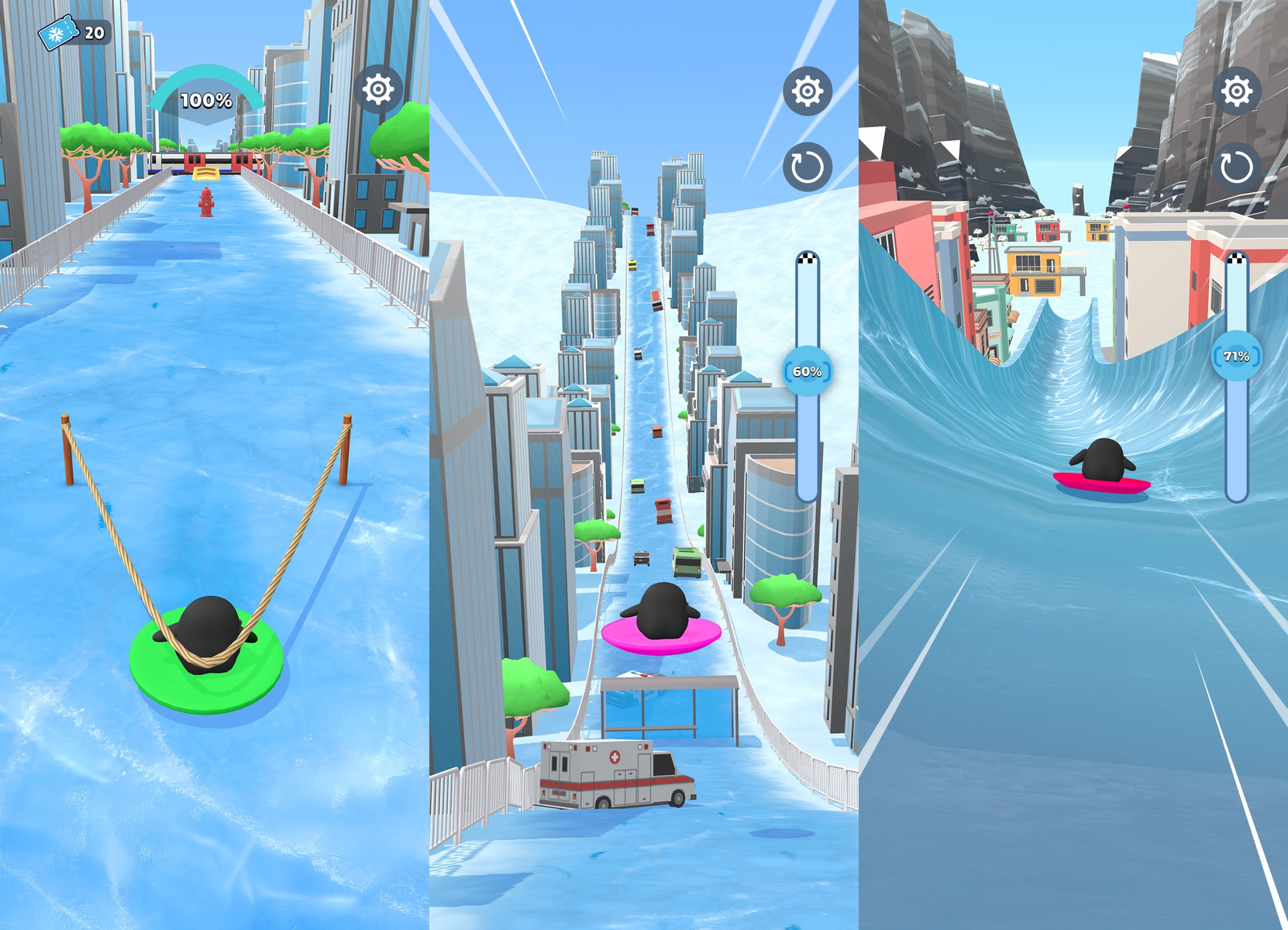 Sled Surfers（スレッドサーファーズ）の公式紹介画面