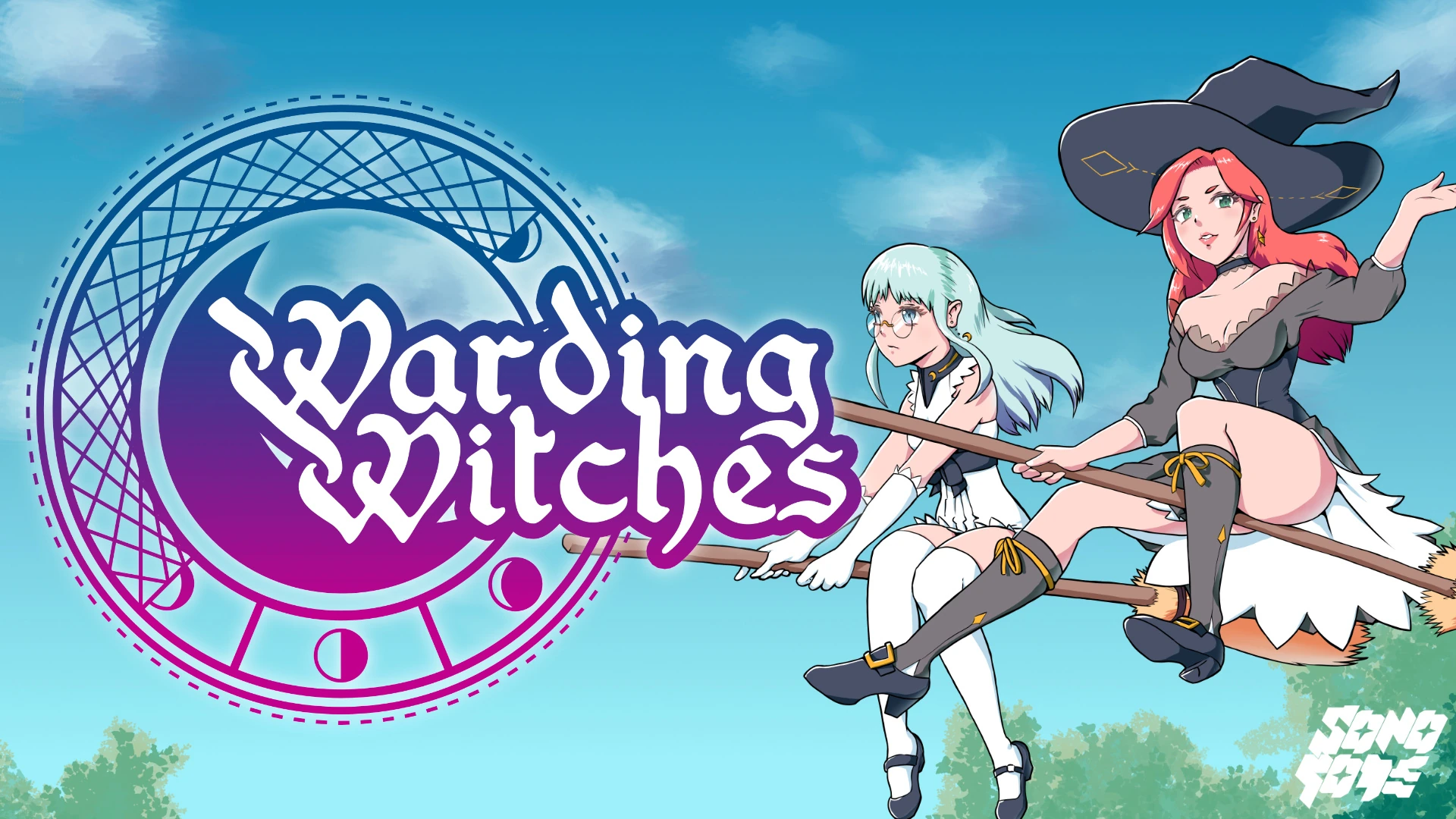 Warding Witches:同作品の公式キーアート